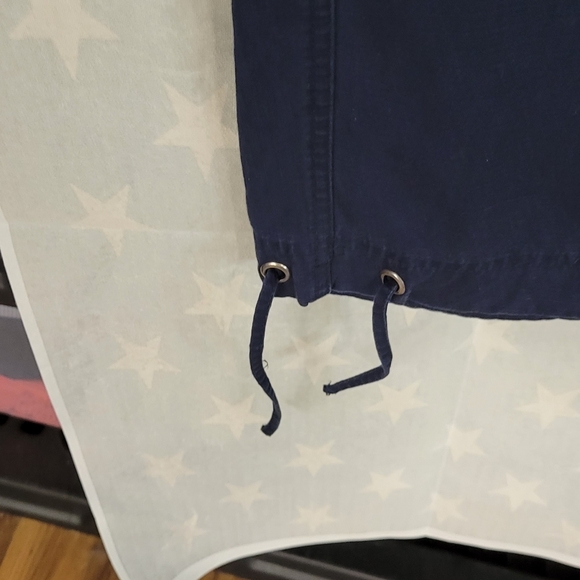 Carolina Plus Blues 18W Drawstring Capri Color Blue - Picture 2 of 6